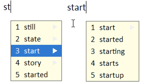 Word Endings